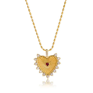 Hoopla Style Heart of Hearts Necklace