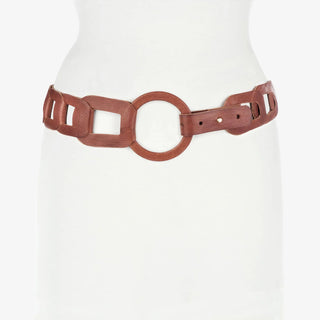 Inian Slung Belt in Cognac