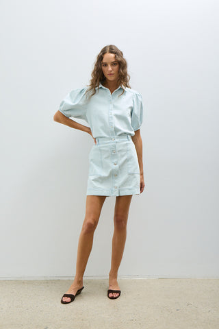 Melissa Nepton Azeli Denim Blouse