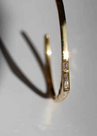Sarah Mulder Golden Hour Cuff Gold CZ