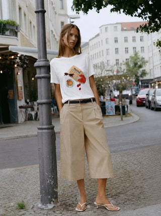 Anaz Croissant & Coffee Graphic Tee