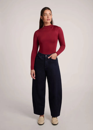 Yoga Denim Relaxed Dark Wash Mahina Jean