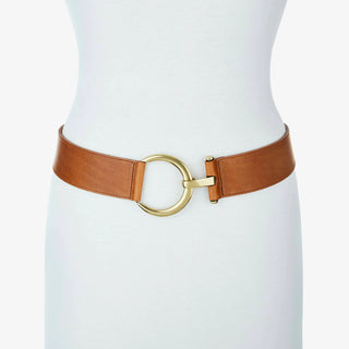 Brave Leather Noor Belt in Brandy