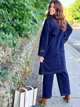 White Stuff Oakleigh Denim Trench Coat