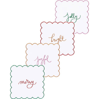 Merry Everything Christmas Cocktail Napkins Set of 4