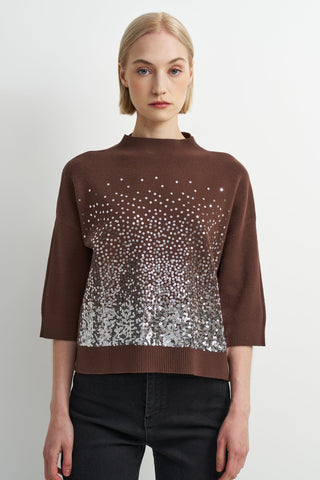 Astrid Hattie Sequinned Knit