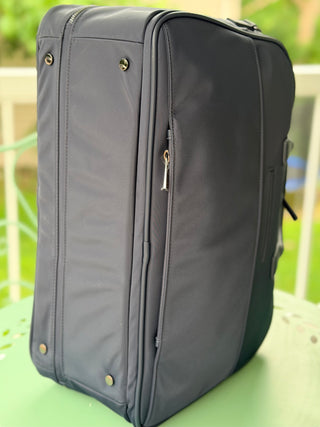 Lambert Amalfi Navy Nylon Travel Tote