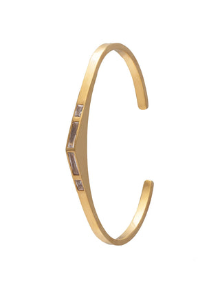 Sarah Mulder Golden Hour Cuff Gold CZ