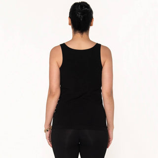 Terrera Effortless Bamboo Bra Tank in Black