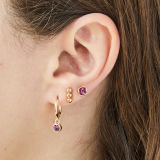 February Birthstone Earrings