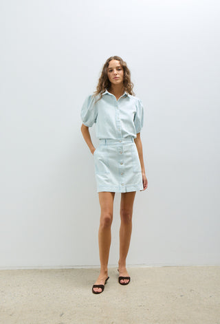 Melissa Nepton Azeli Denim Blouse