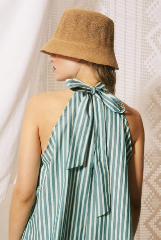 FRNCH Crescenzo Bow Back Top