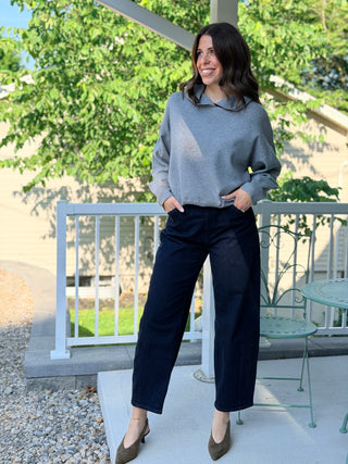 Yoga Denim Relaxed Dark Wash Mahina Jean