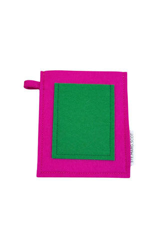 Ste. Marg Scot Wool Passport Wallet