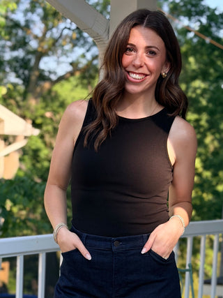 Gentle Fawn Naia Black Ringer Tank