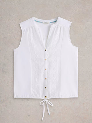 White Stuff Tulip Sleeveless Shirt