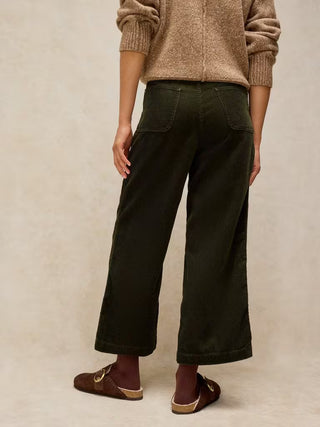 White Stuff Tia Cord Wide Leg Crop