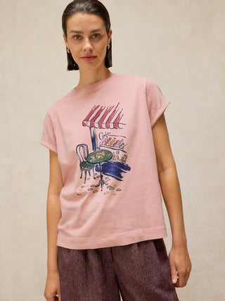White Stuff Cafe Graphic Tee