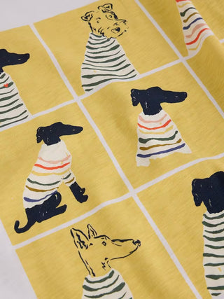 White Stuff Katya Fall Dogs Graphic Tee