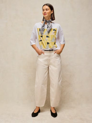 White Stuff Katya Fall Dogs Graphic Tee