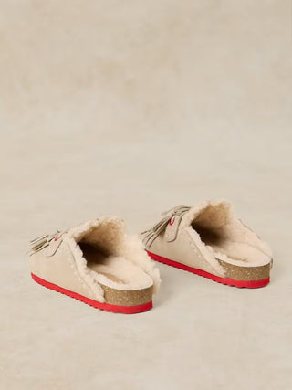 White Stuff Myrtle Tassel Clog