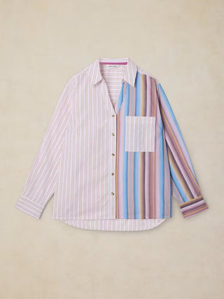White Stuff Saffie Mixed Stripe Shirt