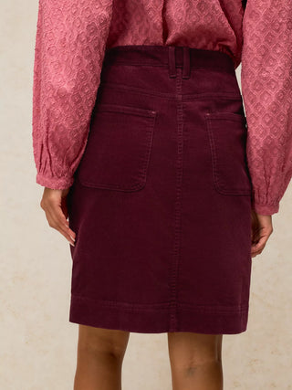 White Stuff Tia Cord Skirt