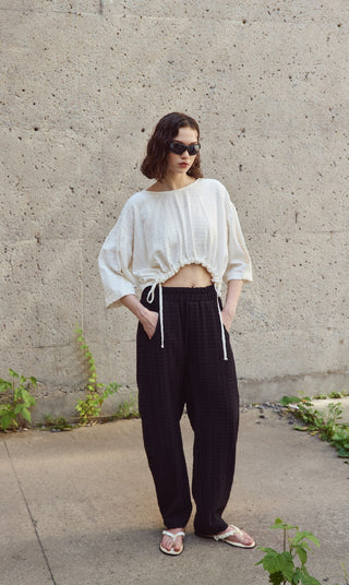 Eve Gravel Shepherd Trouser