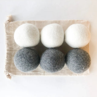 Organic Wool Dryer Balls (Set of 6)