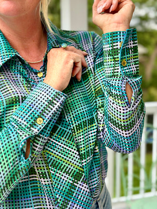 Dotty Pre-Order Retro Grid Shirt & Tie