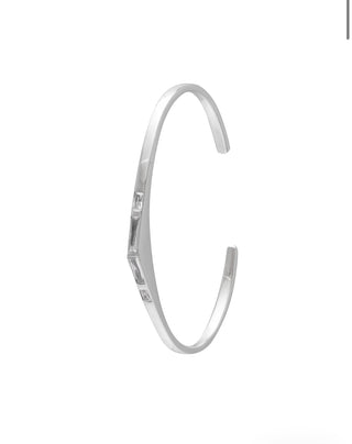 Sarah Mulder Golden Hour Cuff Rhodium CZ