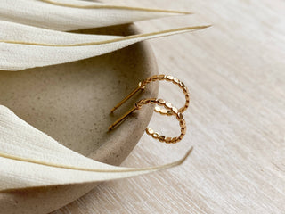 Agaveh Girl Delia Hoop Earrings
