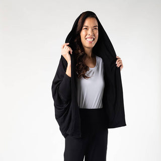 Terrera Jaime Bamboo Cardi in Black