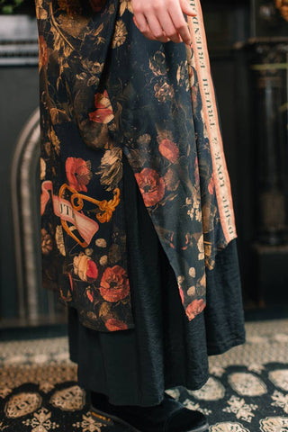 Market of Stars Heart of Gold Opera Duster Kimono Robe