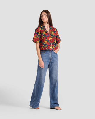 Poplin & Co Wild Peonies Shirt