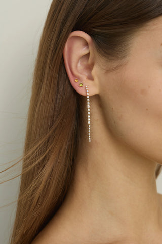 Victoria Emerson Linear Crystal Earring