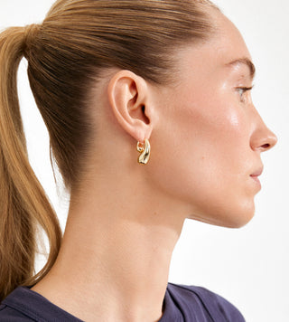 Pilgrim Jennings Gold Earrings