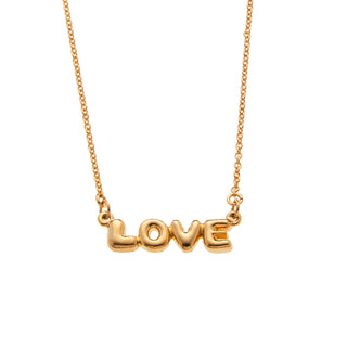 Foxy Originals Gold Love Bubble Necklace