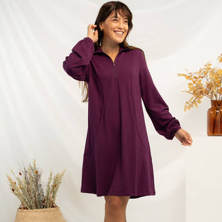 Terrera Valentina Balloon Sleeve Bamboo Dress