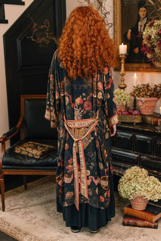 Market of Stars Heart of Gold Opera Duster Kimono Robe
