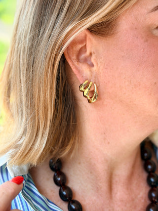 Pilgrim Presence Earrings in Gold