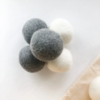Organic Wool Dryer Balls (Set of 6)