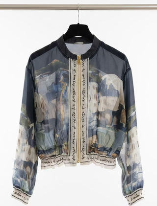 Take me to Italy Navy Scenic Bomber