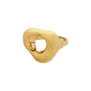 Pilgrim "Be Free" Gold Plated Statement Ring