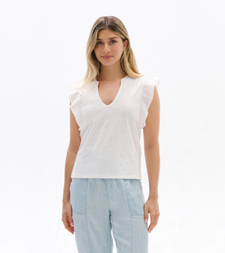 Hatley Flounce Sleeve Tank