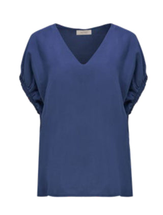 Astrid Gathered Sleeve Blouse