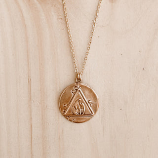 Âme Elemental Fire Talisman Necklace