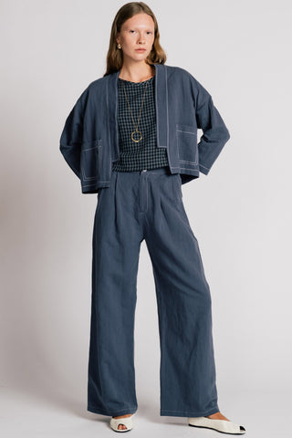 Allison Wonderland Navy Whistler Pant