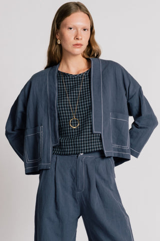 Allison Wonderland Navy Whistler Pant