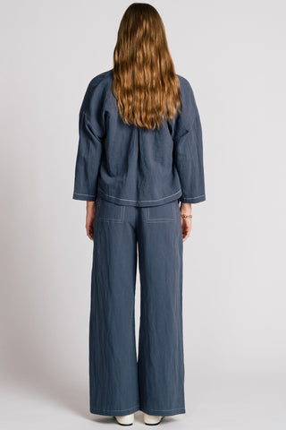Allison Wonderland Navy Whistler Pant